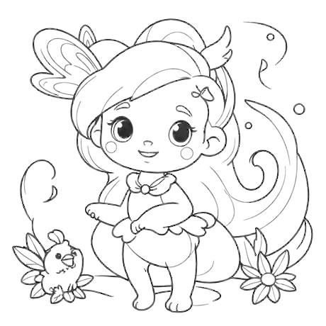 Dibujo para colorear 9